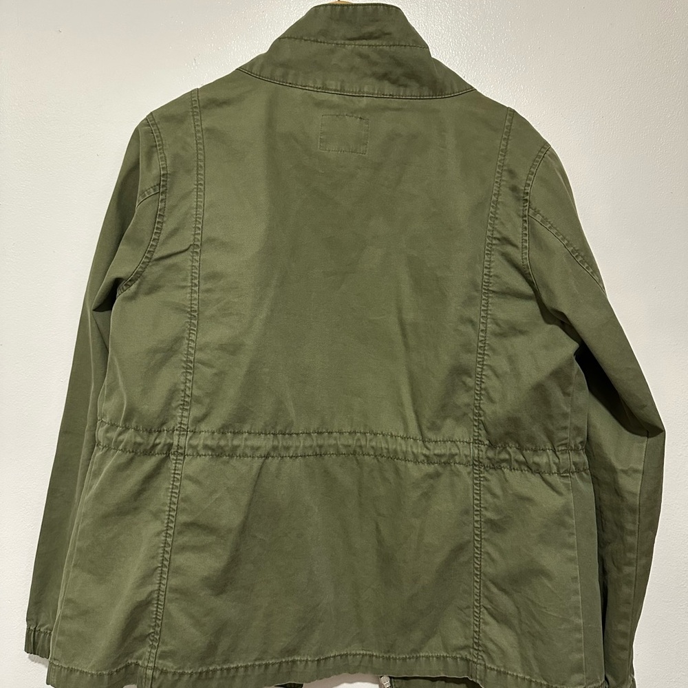 Olive Utility Jacket - Picture 2 of 4